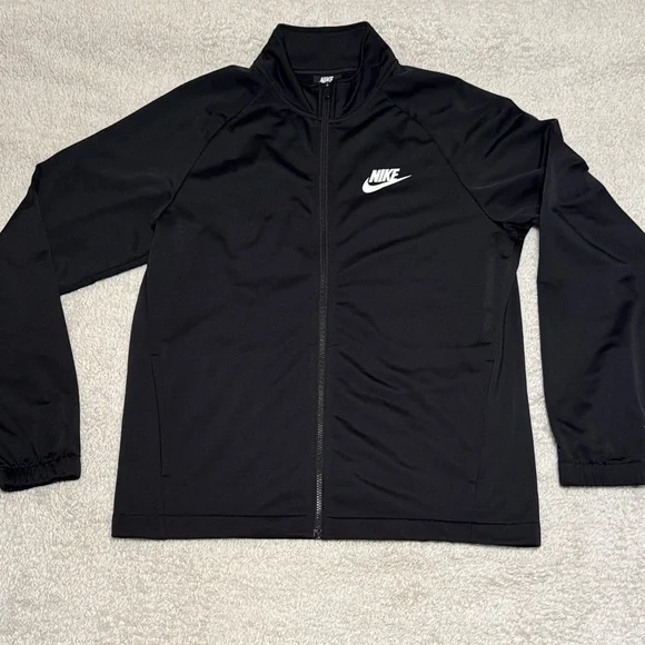 🖤 NWOT Men’s Nike Full-Zip Tracksuit – Black, Size L - Picture 10 of 16